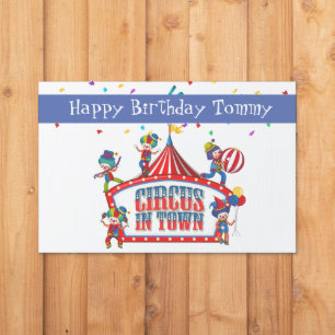 Custom Name Birthday Yard Sign