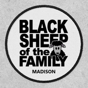 Custom name "Black Sheep" Patch