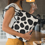 Custom Name Black Typography Pattern Abstract  Laptop Sleeve<br><div class="desc">Wrap your laptop in style with our Modern Typography Blush Pink & Black Monogrammed Laptop Sleeve. Personalized with your initials,  this sleek sleeve not only protects your device but also adds a touch of modern sophistication to your tech gear!</div>