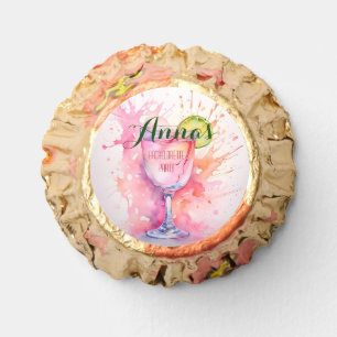 Custom Name Blush Pink Bachelorette Party Reese's Peanut Butter Cups