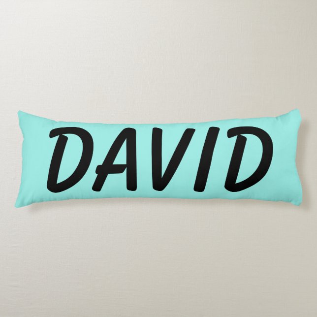 CUSTOM NAME BODY PILLOW (Front)