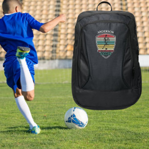 Custom Name Born to be legend player soccer Port Authority® Backpack