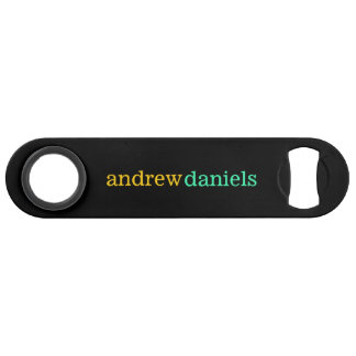 Custom name bottle opener