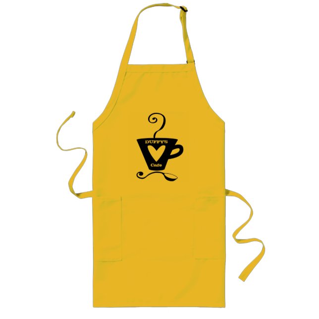 Custom Name Cafe / Restaurant Apron (Front)