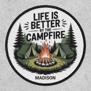 Custom Name Camping Patch