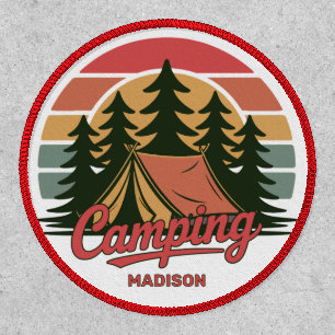 Custom Name Camping Patch