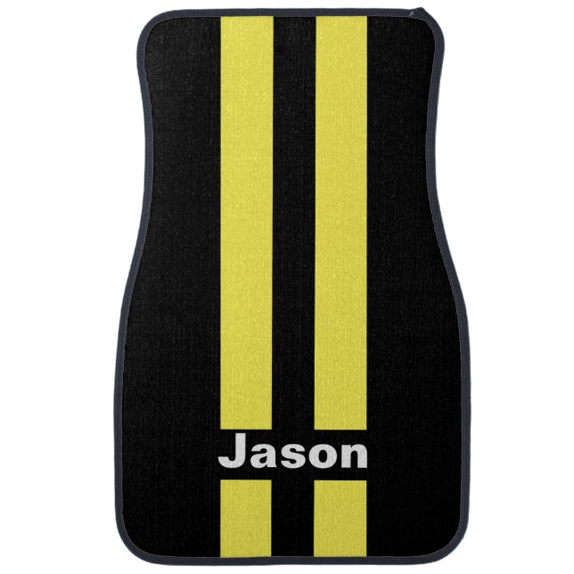 Custom Name Car Mat Set (Front)