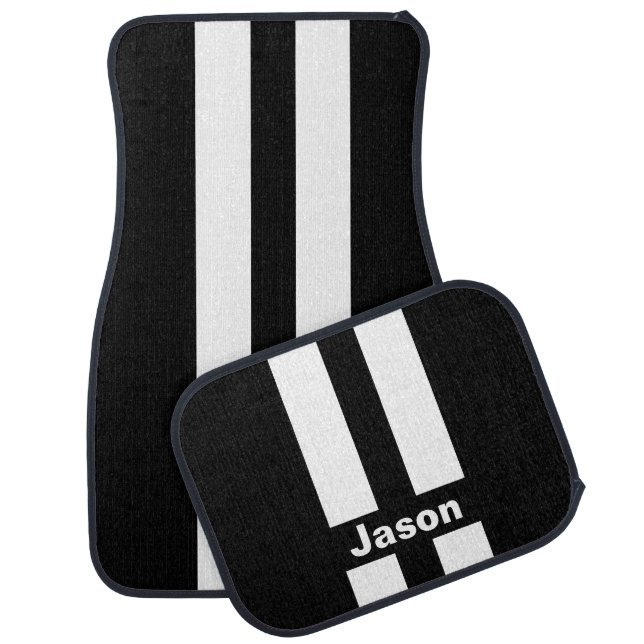 Custom Name Car Mat Set (Set)