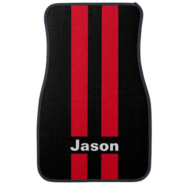 Custom Name Car Mat Set (Front)