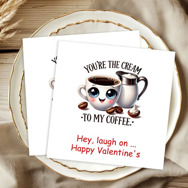 Custom Name Cartoon Food Sweet Valentine Napkins (Custom Name Cartoon Food Sweet Valentine Napkins

)