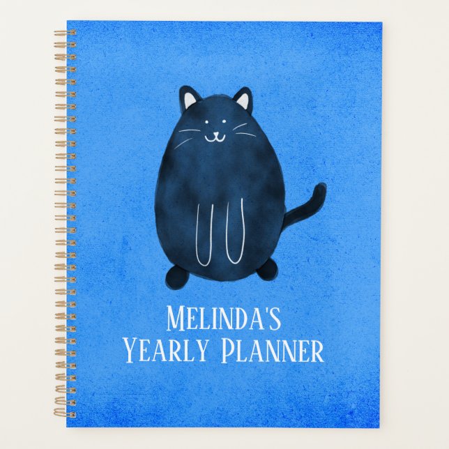 Custom Name Cat Planner (Front)