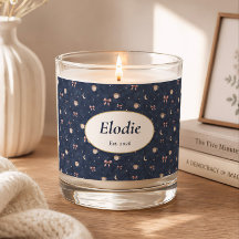 Custom Name Celestial Cottagecore Moon Stars Gift