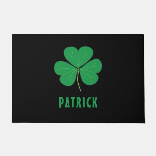 Custom Name Celtic Ireland Shamrock Irish Classic Doormat