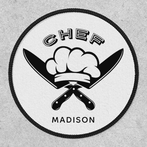 Custom name Chef Logo Patch