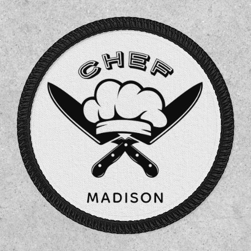 Custom name Chef Logo Patch