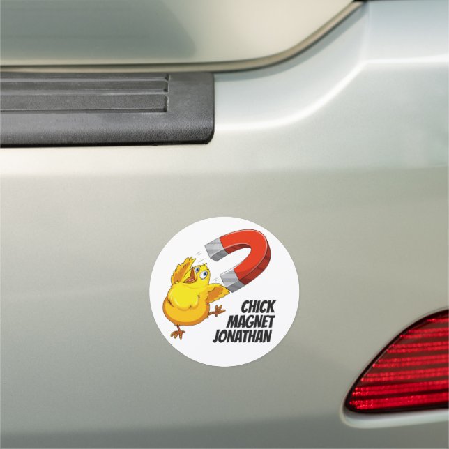 Custom name Chick Magnet (In Situ)