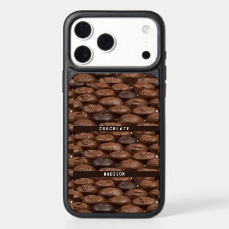 Custom Name Chocolate Candy Truffles Food Lover iPhone 17 Pro Max Case
