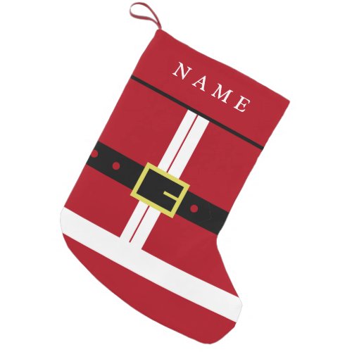 Custom Name Christmas Stocking Santa Claus Gifts