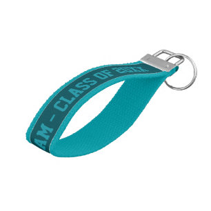 CUSTOM NAME & CLASS OF ... wrist key chain