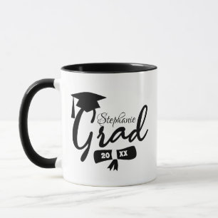 Custom Name, Class of [Year] Graduation Diploma Mug