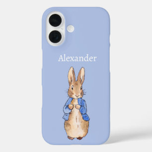 Custom Name classic bunny rabbit iPhone 16 Case
