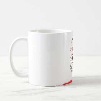 Custom Name Coffee Mug - Minimalist Modern White C