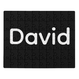 Custom Name Collage Sports Font Personalized Jigsaw Puzzle