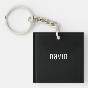 Custom Name Collage Sports Font Personalized Keychain