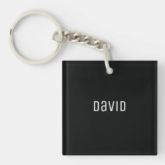 Custom Name Collage Sports Font Personalized Keychain