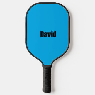 Custom Name Collage Sports Font Personalized Pickleball Paddle