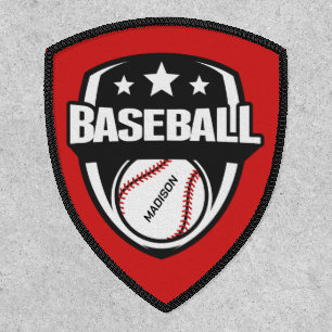Custom Name & Color Baseball Patch