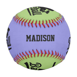 Custom Name & Color Baseball Player
