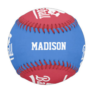 Custom Name & Color Baseball Player