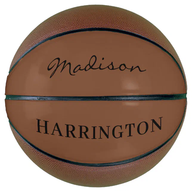 Custom name & color basketball | Zazzle