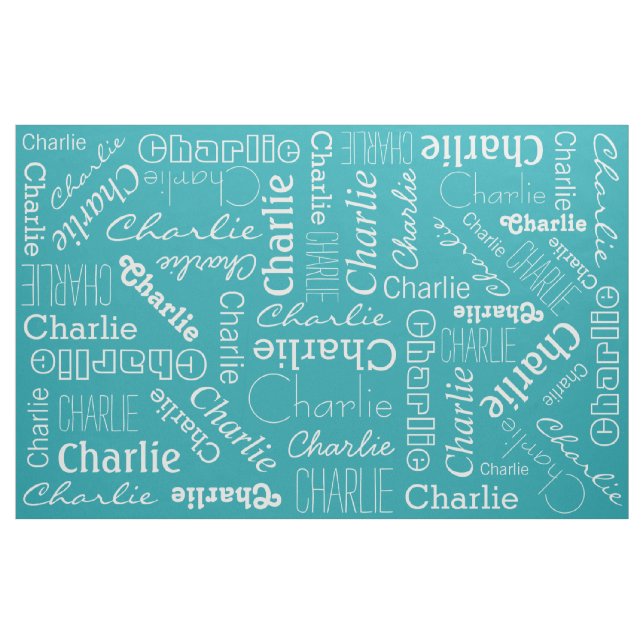 Custom Name & Color fabric (Yard)