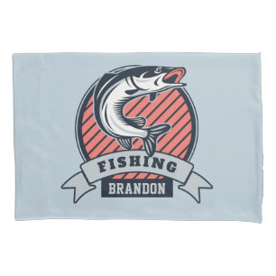 Custom name & color Fisher pillowcases