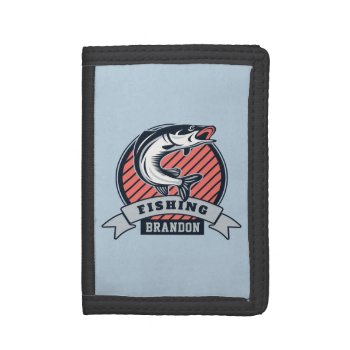 Custom Name & Color Fisher Wallets by PizzaRiia at Zazzle
