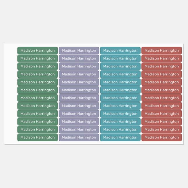 Custom name & color labels (Sheet)