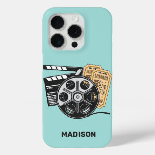Custom Name & Color Movie iPhone 15 Pro Case