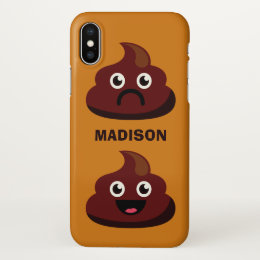 Custom name & color POOP phone cases
