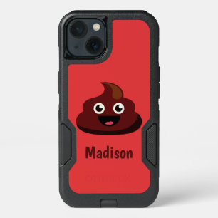 Custom name & color POOP phone cases