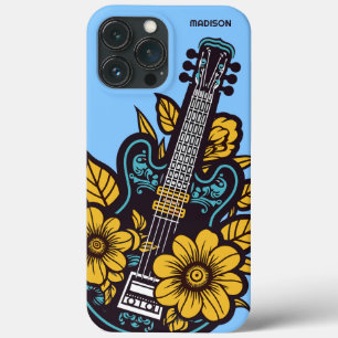 Custom Name & Color Ukulele iPhone 13 Pro Max Case