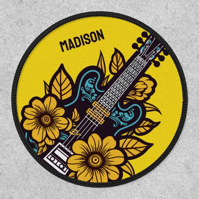 Custom Name & Color Ukulele Patch (Front)