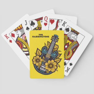 Custom Name & Color Ukulele Poker Cards