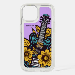 Custom Name & Color Ukulele iPhone 15 Case
