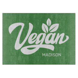 Custom Name & Color Vegan Cutting Board