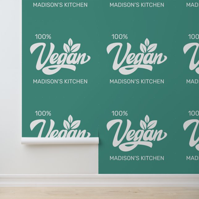 Custom Name & Color Vegan Wallpaper (Application)