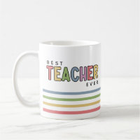 Custom Name Colorful Teacher Appreciation Gifts