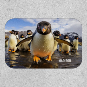 Custom Name Cool Penguins Patch