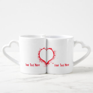 Custom Name Couples Coffee Mug Set